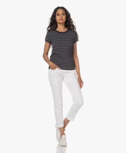 Rag & Bone The Slub Gestreept Pima Katoenen T-Shirt - Zwart 21 Rag & Bone The Slub Gestreept Pima Katoenen T-Shirt - Zwart -Kleding Series Winkel 230608 f0a858f0 7dfd 4dec ad77 c13970d1e386 scaled