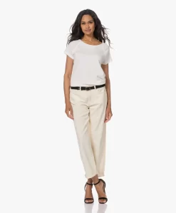 Rag & Bone Featherweight Dre Low-Rise Slim Boyfriend Jeans - Ecru -Kleding Series Winkel 230608 f6b97854 92e7 4e66 a55d 32316c7c6525 scaled