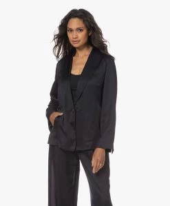 Vince Drapey Silk Blend Blazer - Coastal -Kleding Series Winkel 230613 11362a4c 920b 4504 bcbe e94ea0884830