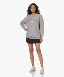 Deblon Sports Gigi Oversized Logo Sweatshirt - Grijs Mêlee -Kleding Series Winkel 230613 5d6998a9 2907 4687 87f9 f1086d9023a2 scaled