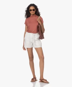 Rails Foster Linnen Paperbag Short - Wit -Kleding Series Winkel 230613 61a82f71 419e 4367 beb8 06f2b46d16ee scaled