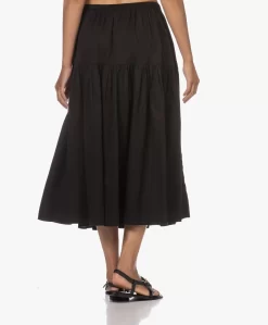 Enza Costa Cool Cotton Tiered Maxi Rok - Zwart -Kleding Series Winkel 230613 649e37b3 6d3a 4917 8e1e e7d32a5df4e8 scaled