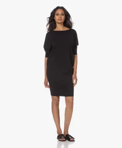 Wolford Pure Cut Jurk/Longsleeve - Zwart