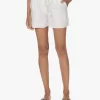 Rails Foster Linnen Paperbag Short - Wit