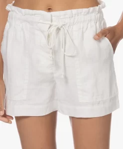 Rails Foster Linnen Paperbag Short - Wit -Kleding Series Winkel 230613 baa40692 4518 4dfd af7f b54e358a6a6c scaled