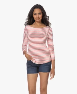 No Man'S Land Gestreept Viscosemix T-Shirt - Flamingo -Kleding Series Winkel 230614 5ea12ef6 998a 4d98 8955 03370d8ba0f9 scaled