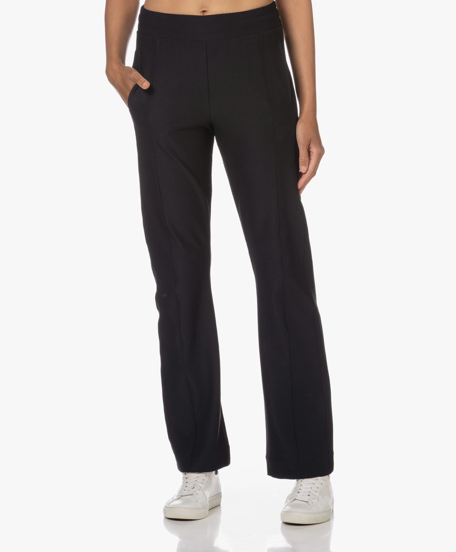 Deblon Sports Nicky Bee Jersey Sweatpants - Zwart 1 Deblon Sports Nicky Bee Jersey Sweatpants - Zwart