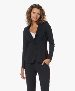 Japantky Yuuka Getailleerde Travel Jersey Blazer - Zwartblauw -Kleding Series Winkel 230620 0b1421d7 db5c 4b81 b6b7 9e26dc0f2ef1 scaled