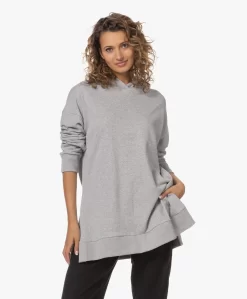 Gai+Lisva Malou Oversized Bio Katoenen Hoodie - Lichtgrijs Mêlee -Kleding Series Winkel 230620 4ad5451c 9784 4ca8 a3b6 8028efcfb876 scaled
