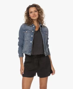 Zadig & Voltaire Kioky Denim Jack - Blauw -Kleding Series Winkel 230620 68d4051c f79b 4052 bf51 ba6ded4db404 scaled