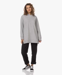 Gai+Lisva Malou Oversized Bio Katoenen Hoodie - Lichtgrijs Mêlee -Kleding Series Winkel 230620 804b2ca9 3a93 48ef 848b e8886475b191 scaled