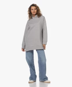 Gai+Lisva Malou Oversized Bio Katoenen Hoodie - Lichtgrijs Mêlee -Kleding Series Winkel 230620 9486bf09 9c15 4642 b727 656228d9ccd2 scaled