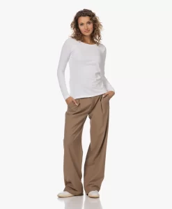 Closed Brooks Bandplooi Broek - Brown Sugar -Kleding Series Winkel 230620 9a5d4aa6 9615 4d6d 815f 13a844f63540 scaled