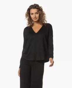 Rag & Bone The Knit Vee Fijn Gebreide V-Hals Trui - Zwart -Kleding Series Winkel 230620 a3b2954c 7a35 41c4 be89 f53d38d01d9e scaled