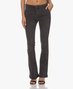 By-Bar Leila Flared Jeans - Jet Black