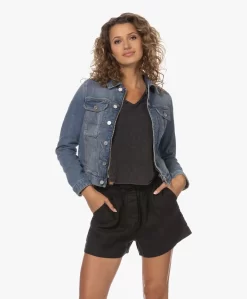 Zadig & Voltaire Kioky Denim Jack - Blauw -Kleding Series Winkel 230620 edcb869a 44c1 4e28 a8b6 e92267f00235 scaled