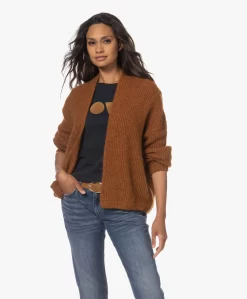 American Vintage East Kort Open Vest - Cinnamon Melange -Kleding Series Winkel 230622 1ec883a3 b1ac 419a a5c4 ac5ae57caad6 scaled