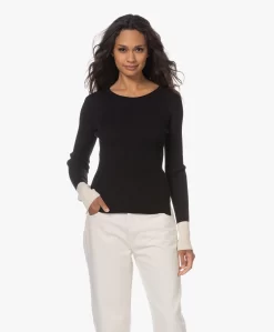 Woman By Earn Lory Cuffs Modalmix Rib Trui - Zwart Vari 15 Woman By Earn Lory Cuffs Modalmix Rib Trui - Zwart Vari -Kleding Series Winkel 230622 2aaa9857 3330 4bcf 825c 255ec4f4b811 scaled