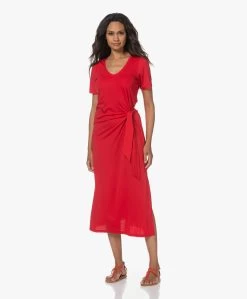 Plein Publique La Filicia Jersey Faux Wikkeljurk - Bright Red -Kleding Series Winkel 230622 2dbbba6d 3ac4 4e38 bd92 bb50f2ba6670