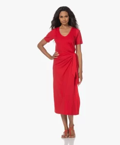 Plein Publique La Filicia Jersey Faux Wikkeljurk - Bright Red -Kleding Series Winkel 230622 63210237 e30d 415b 82aa 5219e2cb85ae scaled