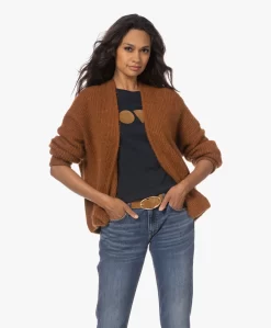 American Vintage East Kort Open Vest - Cinnamon Melange -Kleding Series Winkel 230622 85b83bef c605 442a bdb7 a9dc37411aa4 scaled