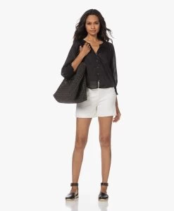 Rails Mariah Blouse Met Gesmokte Details - Zwart -Kleding Series Winkel 230622 95e462bf 915d 4c69 9871 39bd8ca1cf81