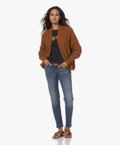 American Vintage East Kort Open Vest - Cinnamon Melange -Kleding Series Winkel 230622 a5aa4906 d5ca 4cff 8122 6ecd5ce850be scaled