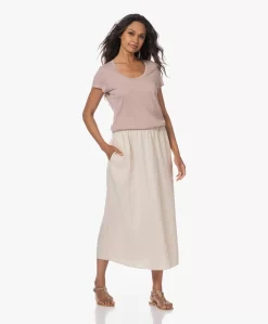 Xírena Lorette Linnen Rok - Wheat -Kleding Series Winkel 230622 ab67eab3 18f8 4026 b9d6 656eb7c41423 scaled