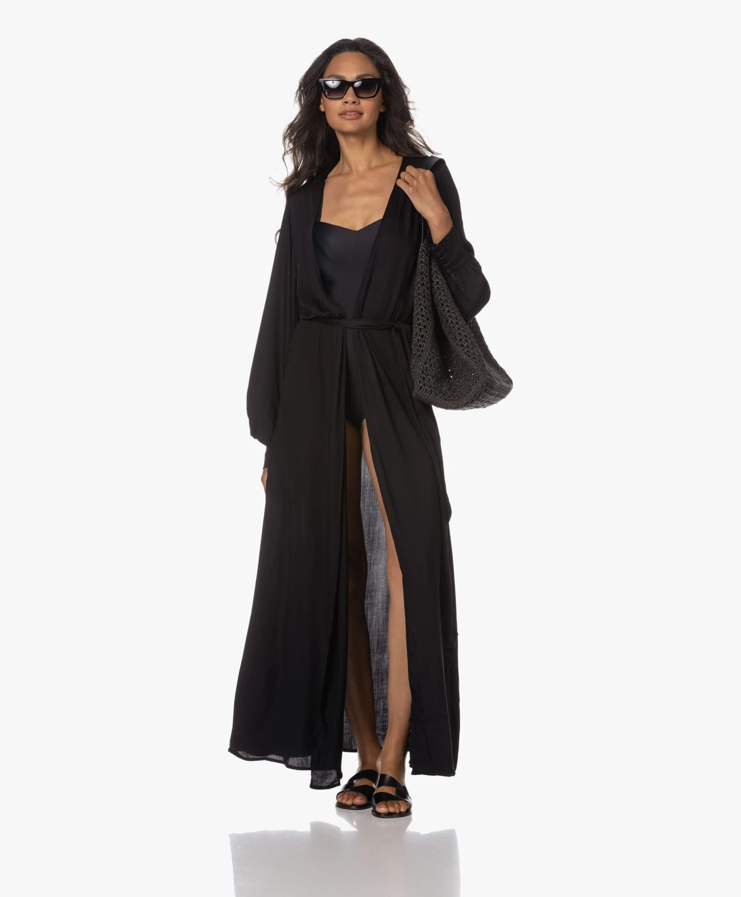 Atp Atelier Allai Leren Slippers - Zwart 9 Atp Atelier Allai Leren Slippers - Zwart - Afbeelding 9