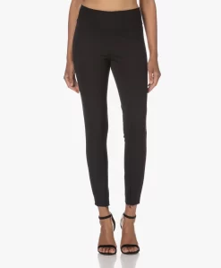 By Malene Birger Adanis Stretch Pantalon - Zwart