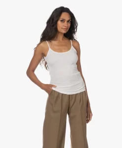 American Vintage Gamipy Katoenen Spaghetti Top - Wit -Kleding Series Winkel 230627 6bc0677f 33a5 4fd2 8e62 f6eb4ccf45de scaled