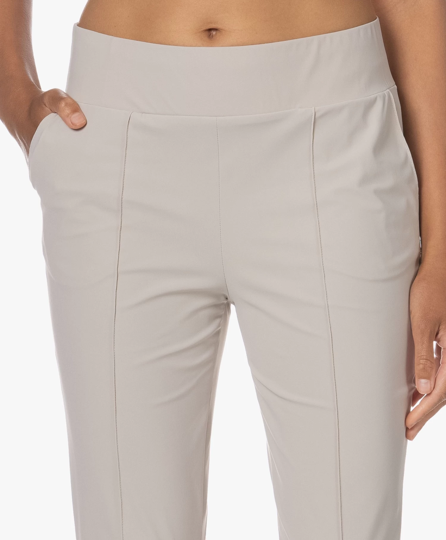 Lasalle Bootleg Tech Jersey Broek - Natural 10 Lasalle Bootleg Tech Jersey Broek - Natural - Afbeelding 10