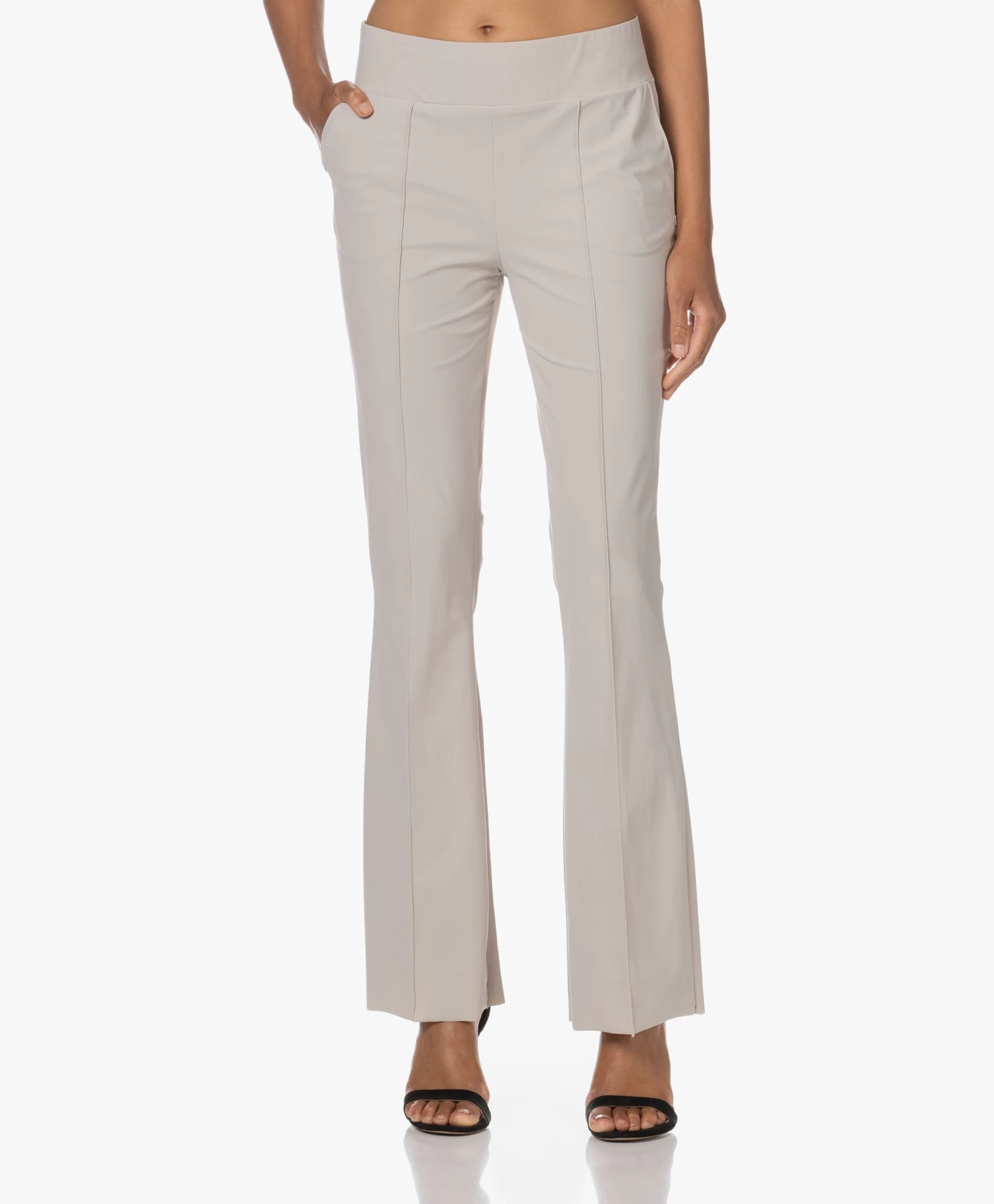 Lasalle Bootleg Tech Jersey Broek - Natural 1 Lasalle Bootleg Tech Jersey Broek - Natural