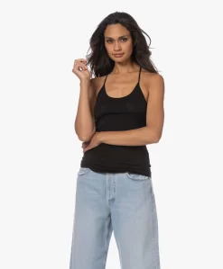 Humanoid Haim Extra-Fijne Jersey Racerback Top - Zwart -Kleding Series Winkel 230627 af735509 d974 4772 8344 871b5007f9df scaled