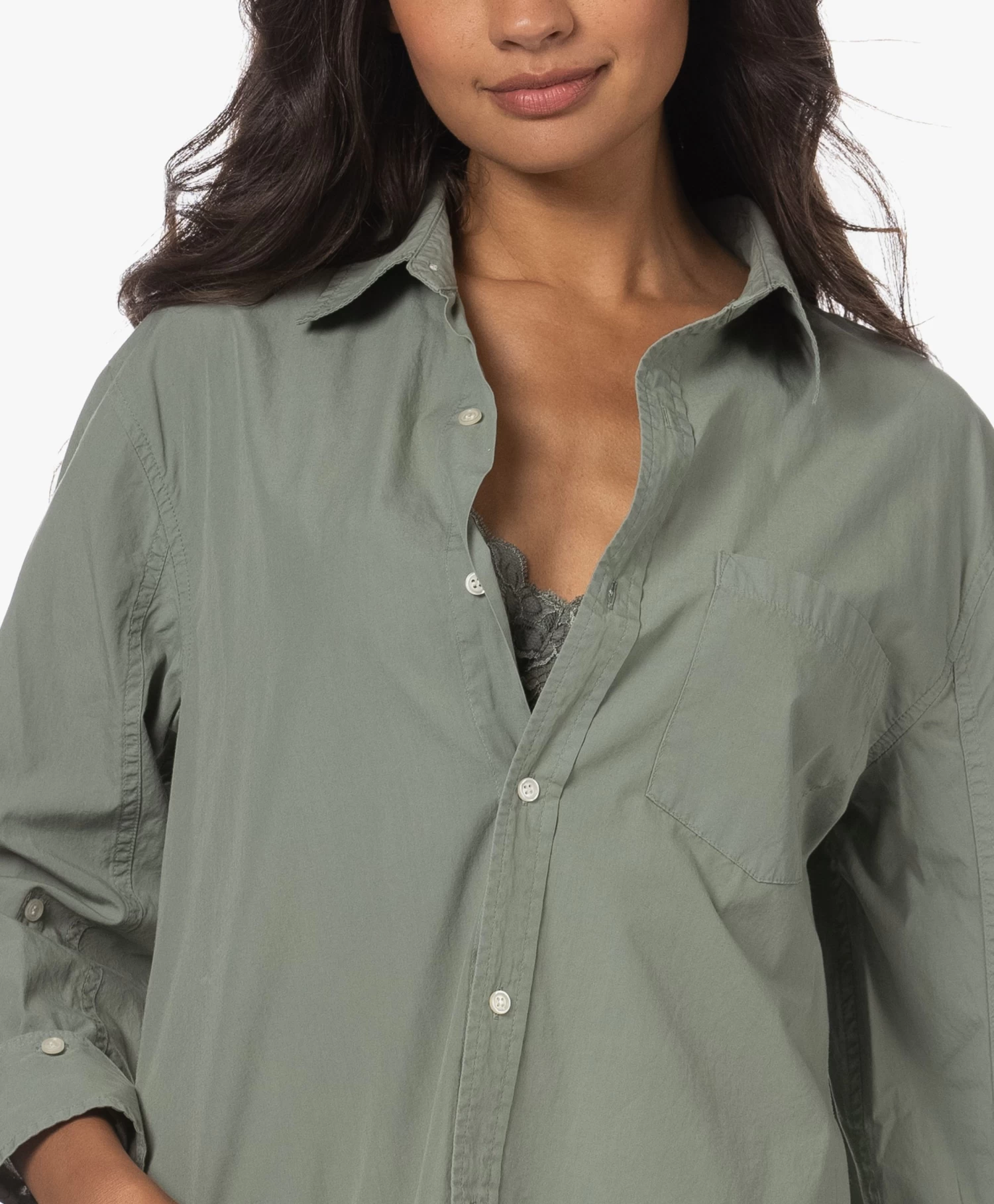 Citizens Of Humanity Kayla Shrunken Poplin Overhemdblouse - Nova 7 Citizens Of Humanity Kayla Shrunken Poplin Overhemdblouse - Nova - Afbeelding 7