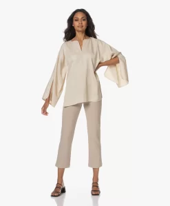 By Malene Birger Vilea Crêpe Pantalon - Nature -Kleding Series Winkel 230627 d6533197 a9ce 46f7 a1bf a7934043add2 scaled