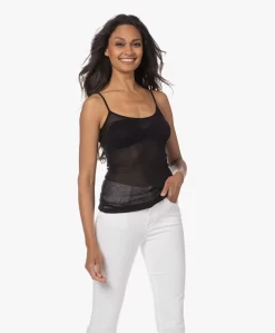 American Vintage Massachussets Spaghetti Top - Zwart -Kleding Series Winkel 230627 d65e9d0a 6052 4fbd 9514 059bab119812 scaled