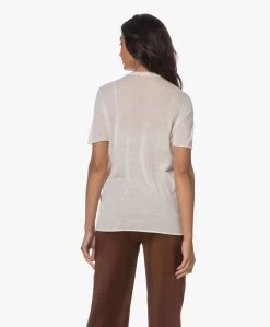 Joseph Cashair Gebreid Cashmere T-Shirt - Ivoor -Kleding Series Winkel 230627 d7dcfcb6 0d5d 4869 aedb 1100ea086a95