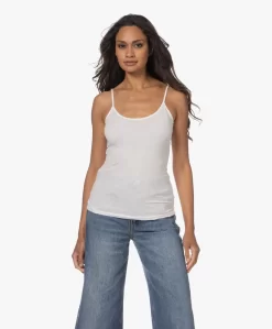 American Vintage Gamipy Katoenen Spaghetti Top - Wit -Kleding Series Winkel 230627 da52d3c7 06e3 4533 941f 64c379707ff1 scaled