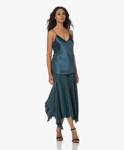 Joseph Ade Plissé Satijnen Midi Rok - Dark Teal -Kleding Series Winkel 230629 069ab195 cfdc 418f 9403 1e56fef8d4d1 scaled