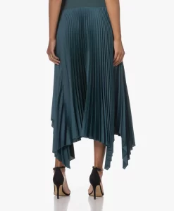 Joseph Ade Plissé Satijnen Midi Rok - Dark Teal -Kleding Series Winkel 230629 5c6511e9 7401 4f24 97c3 b8dc8450e87d scaled