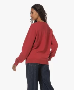 Extreme Cashmere N°36 Classic Cashmeremix Trui - Berry -Kleding Series Winkel 230629 caba7f13 ac12 4159 843e 3a185980fe62 scaled