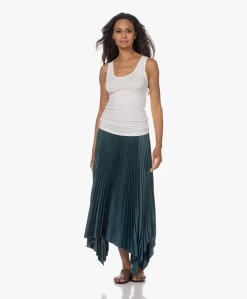 Joseph Ade Plissé Satijnen Midi Rok - Dark Teal -Kleding Series Winkel 230629 f0c06319 4b92 4c84 b5b0 3462c2004c28 scaled