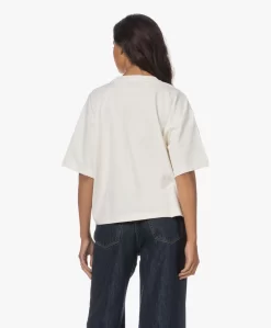 Róhe Ariam Oversized Logo T-Shirt - Off-White -Kleding Series Winkel 230629 fa63a9a0 a4f2 4d0d 9fe9 08833f6e9df1 scaled