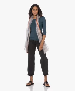 Lasalle Linnen Strepenprint Sjaal - Multi-Color -Kleding Series Winkel 230704 0f8feb88 977c 4ff5 b4e2 3435cf624ca4 scaled