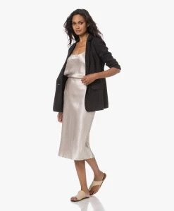 Vince Crush Satijnen Midi Rok - Champagne -Kleding Series Winkel 230704 238446cb 1f14 48f9 8051 c72910fc12cd