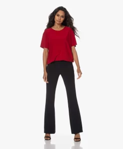 Norma Kamali Tech Jersey Boot Broek - Midnight -Kleding Series Winkel 230704 48173204 57bd 4d03 94cc 18ec738851da scaled