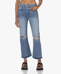 Denimist Jaclyn Slim Kick Jeans - Blake W Rips