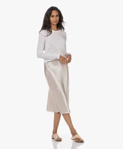 Vince Crush Satijnen Midi Rok - Champagne -Kleding Series Winkel 230704 eec4f20c e59e 4d63 8948 c56469b56cd6