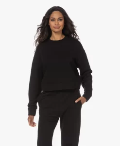 Iro Jinim Back Print Sweatshirt - Zwart